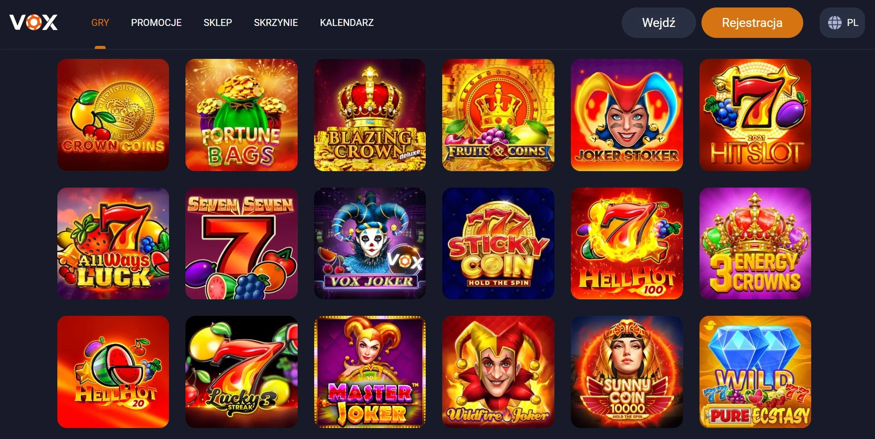 Gry w najlepszych legalnych kasynach online w Polsce