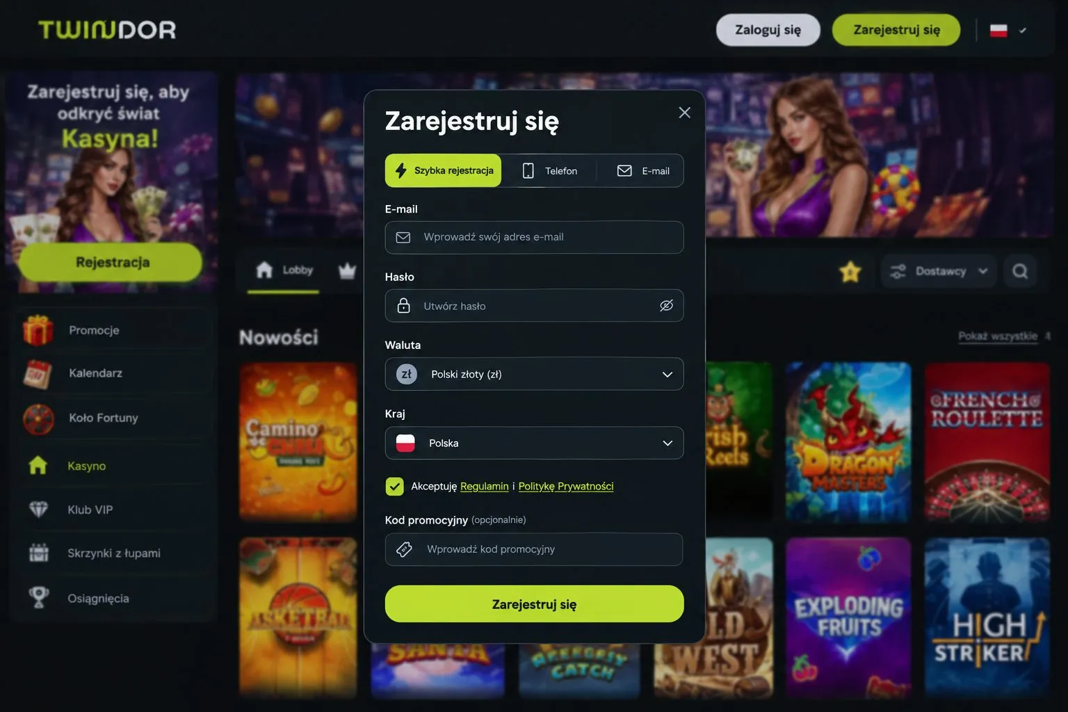 Podsumowanie — kasyna bez weryfikacji